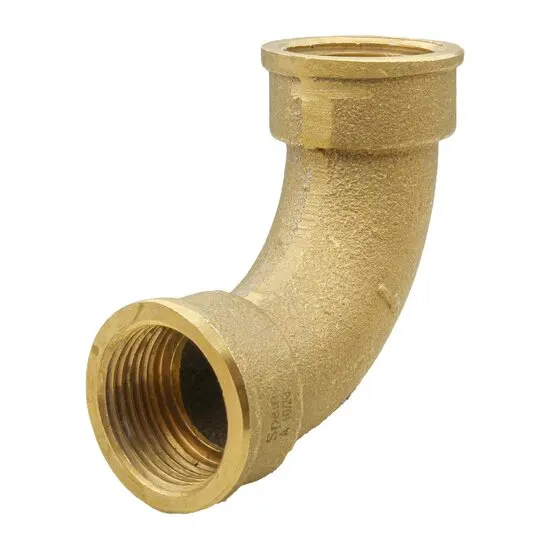 Curva  1/2" FF 90º LATÃO ROSCADO