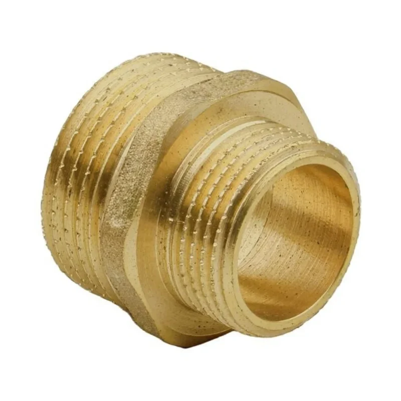 Casquilho duplo  redução  2"X1.1/2" MM LATÃO ROSCADO