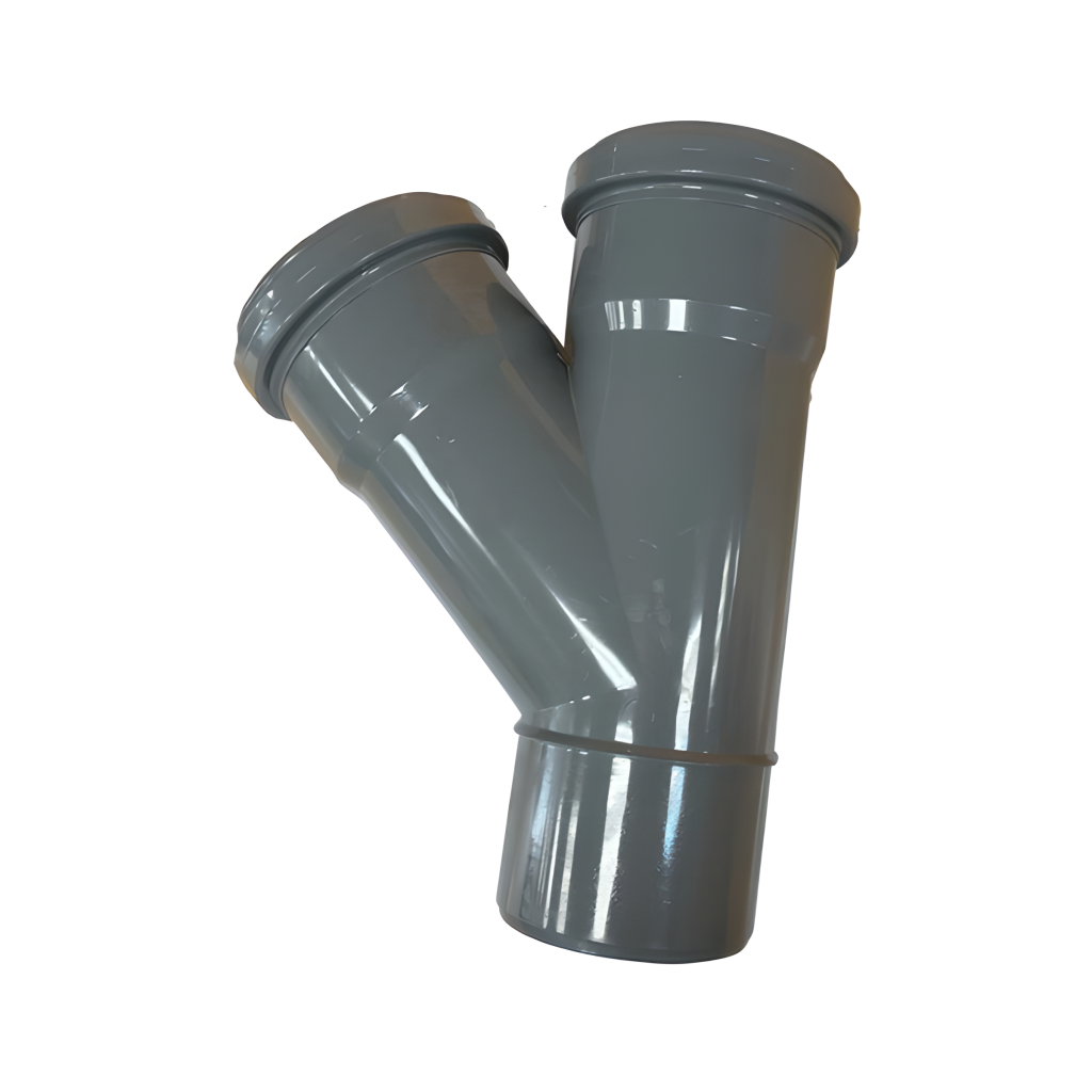 Forquilha 110 45º DIN PVC Fersil