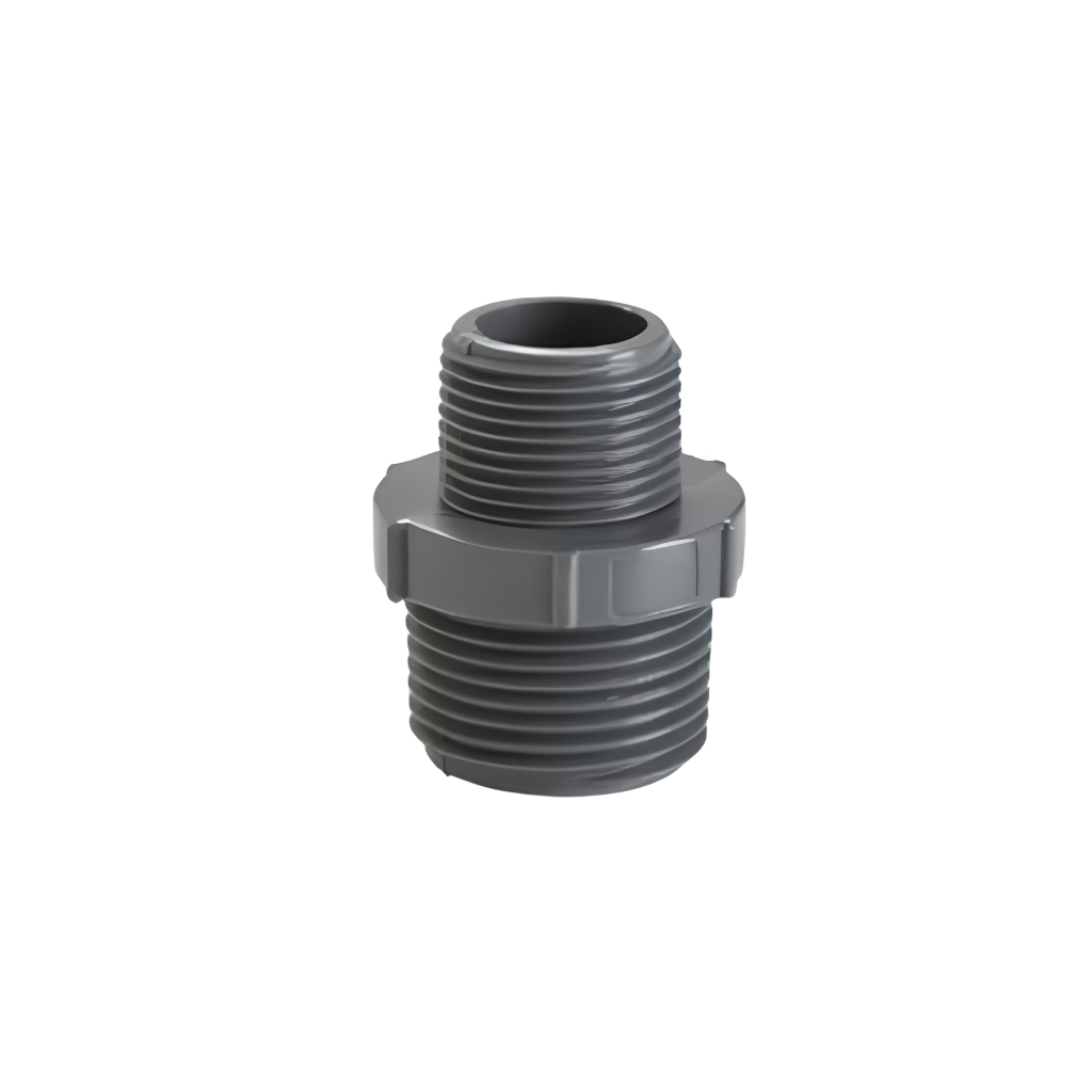 Casquilho duplo redução 1.1/2"x 1.1/4"PVC Roscar