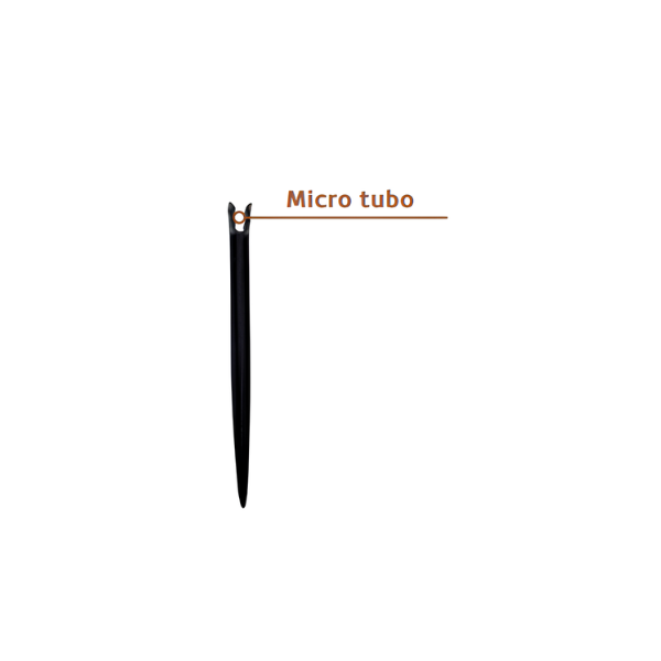 Mini estaca fixação micro tubo Asta Clip