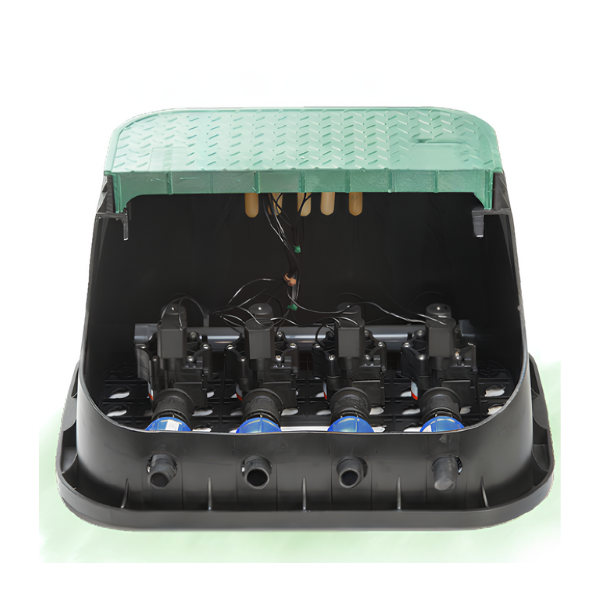 Kit coletor + eletroválvulas RL 24 V para caixa 12" BZW