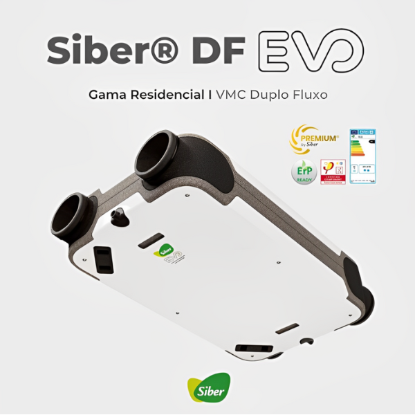 EQUIPAMENTO DE VENTILAÇÃO DF EVO2 BP ENT S/COMANDO 200M3/H