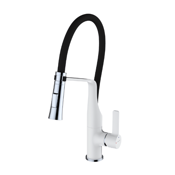 Torneira de cozinha de fita única 200mm 2 Chef 6 EcoNature Cold Open funções