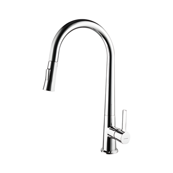 Torneira monocomando de cozinha 245mm 2 Funções Chef 3 Removível EcoNature Cold Open Clever