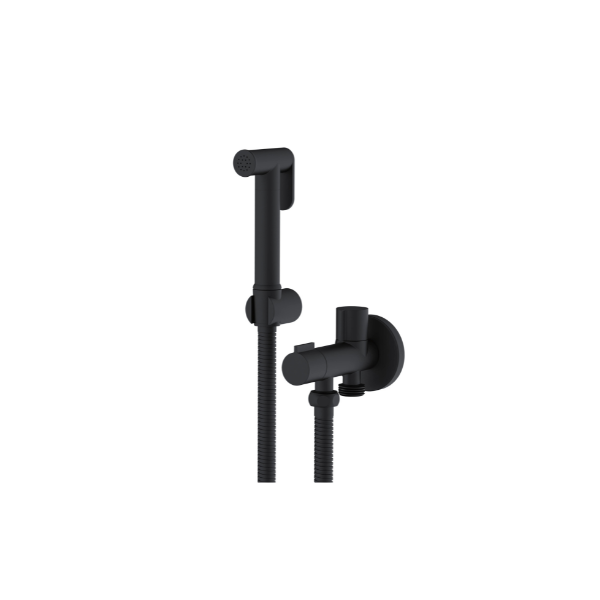 Kit de Chuveiro Higiénico ELEGANCE Preto