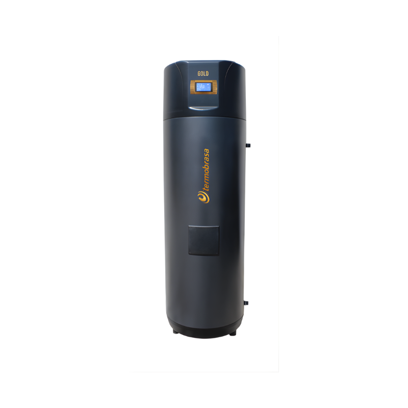 Bomba calor Termobrasa GOLD 200L inox com 1 serpentina